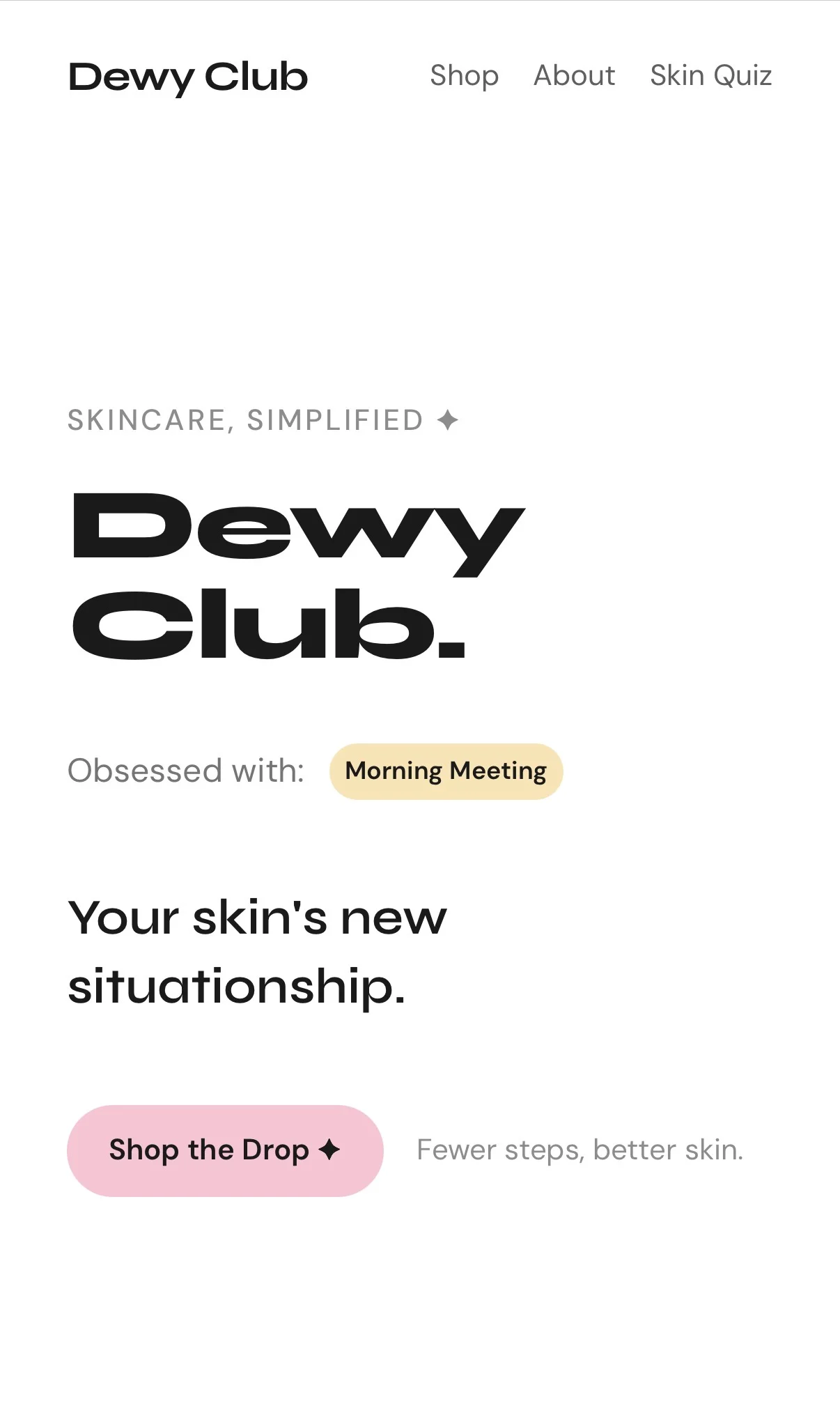 Dewy Club screenshot
