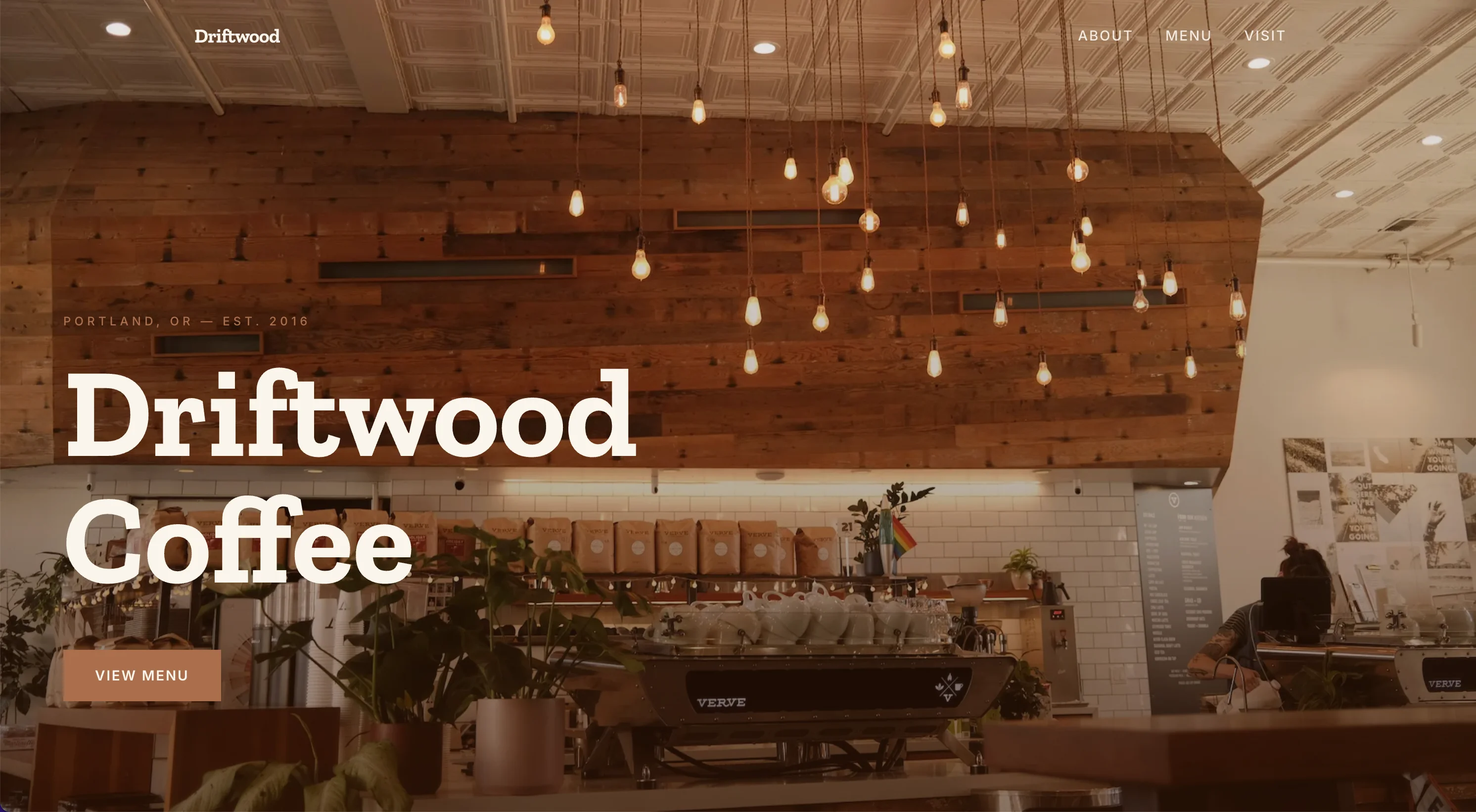 Driftwood Coffee screenshot